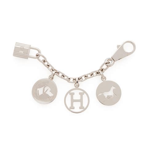 Hermès Palladium Olga Breloques Bag Charm Available For 